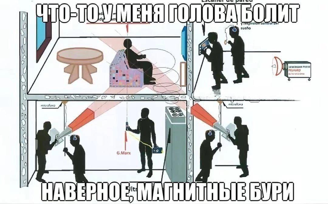 Что-то у меня голова болит. Наверное магнитные бури